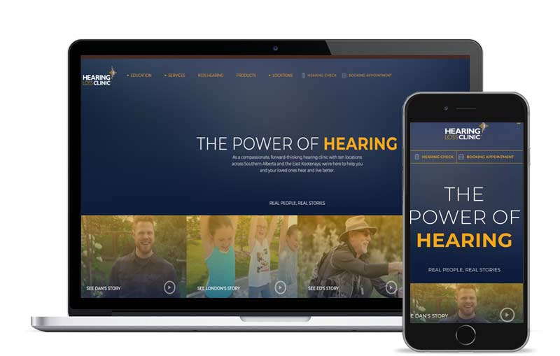 website-design-hearing-loss-clinic
